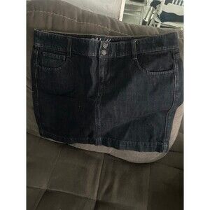 Women’s Skirt Black Jean Size 12